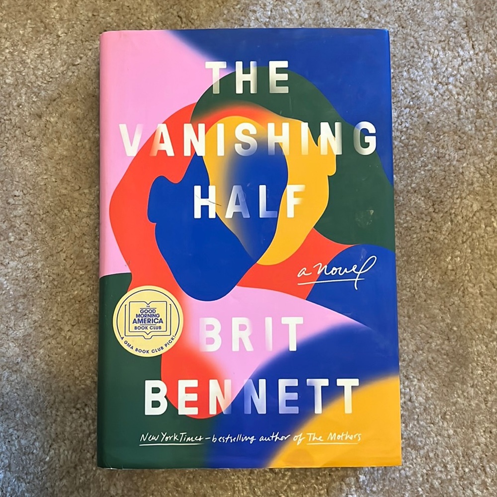 Novel - like new! The Vanishing Half by Brit Bennett, hard cover